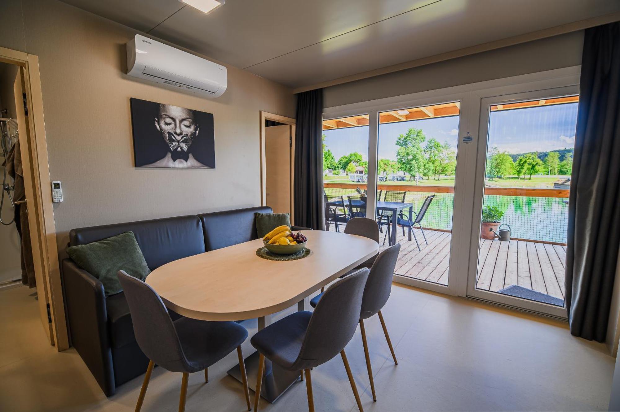 Deluxe Lake View Mobile Homes With Thermal Riviera Tickets 卡特兹奥布萨维 外观 照片