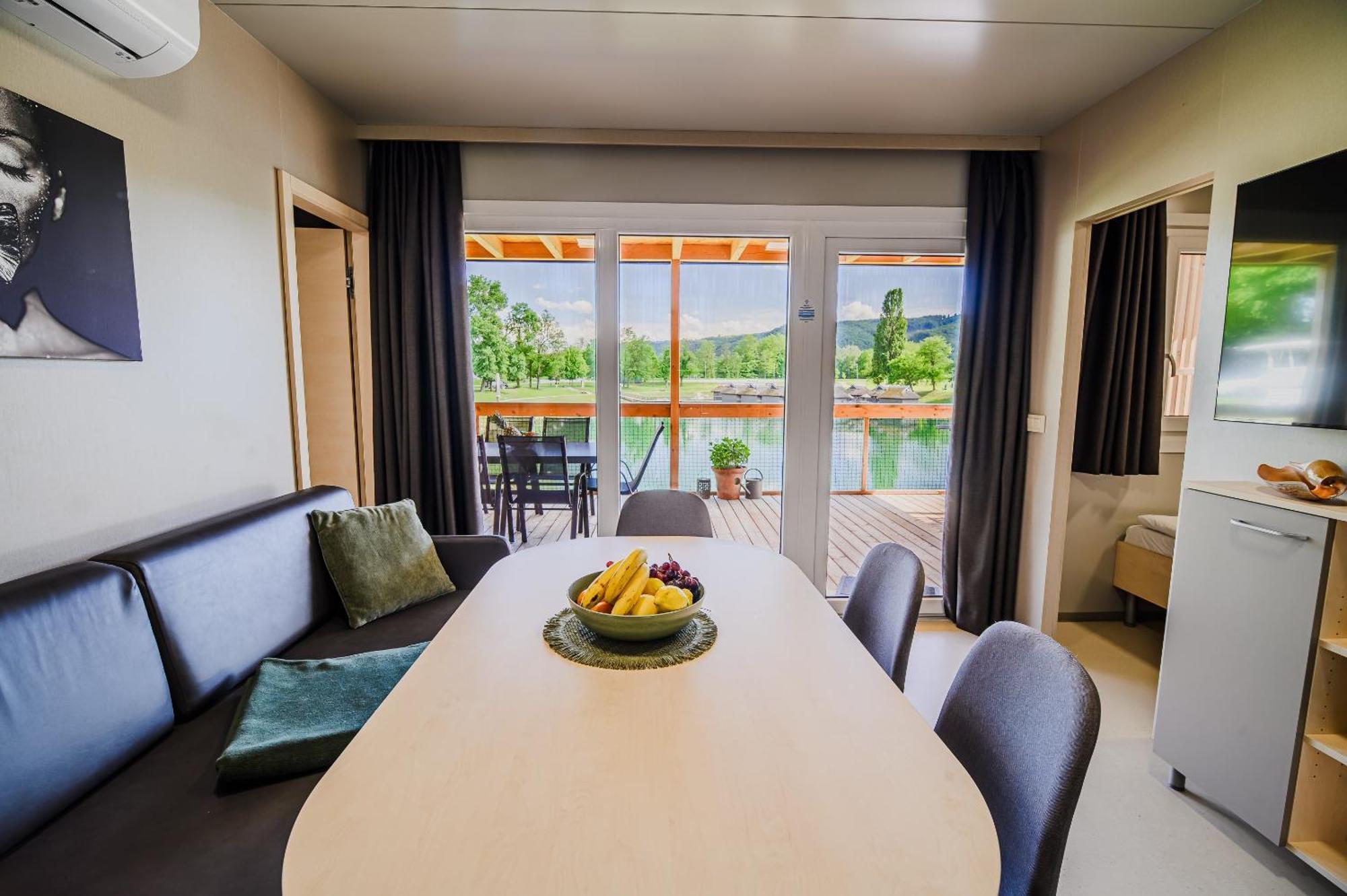 Deluxe Lake View Mobile Homes With Thermal Riviera Tickets 卡特兹奥布萨维 外观 照片