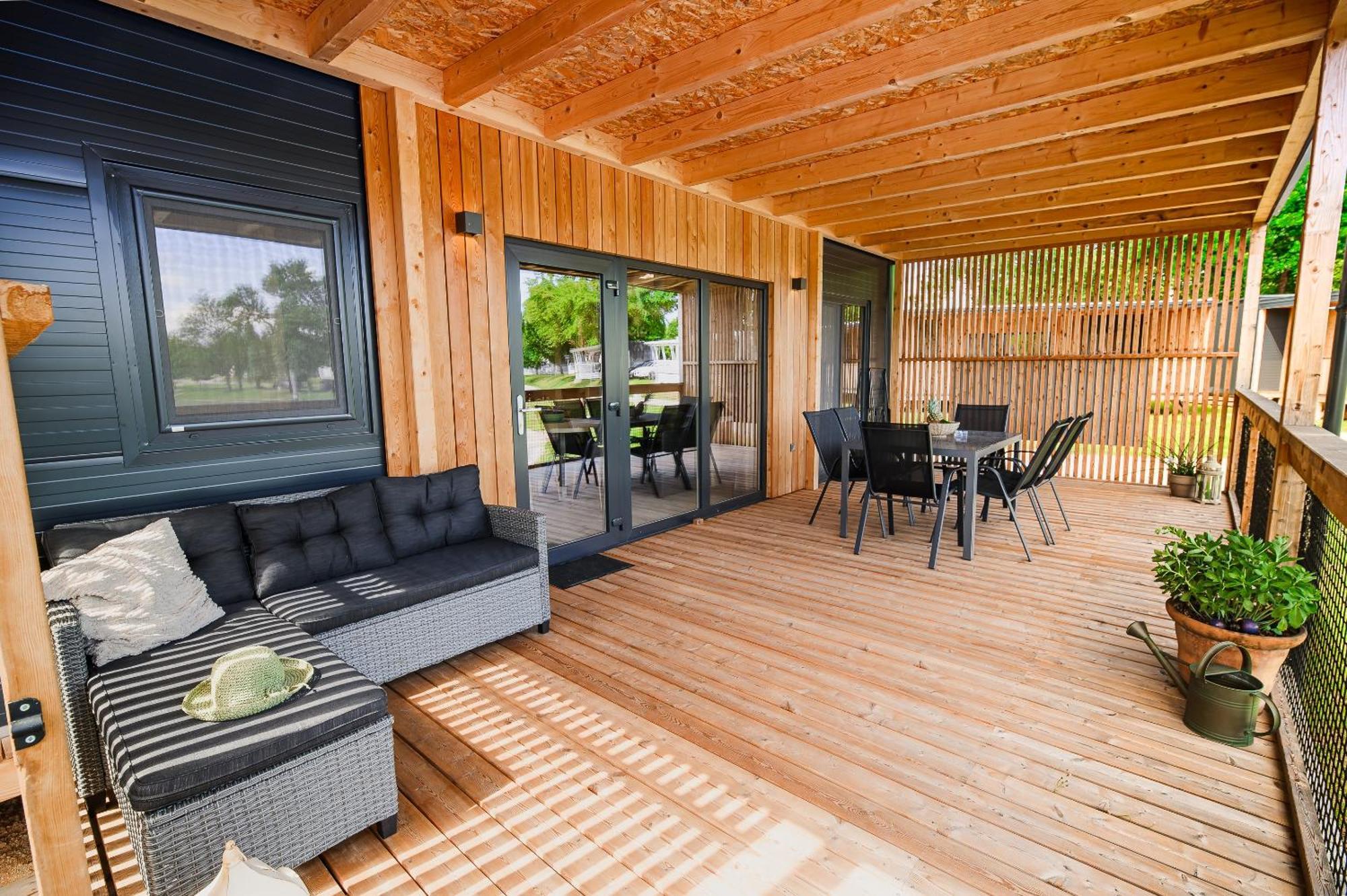 Deluxe Lake View Mobile Homes With Thermal Riviera Tickets 卡特兹奥布萨维 外观 照片