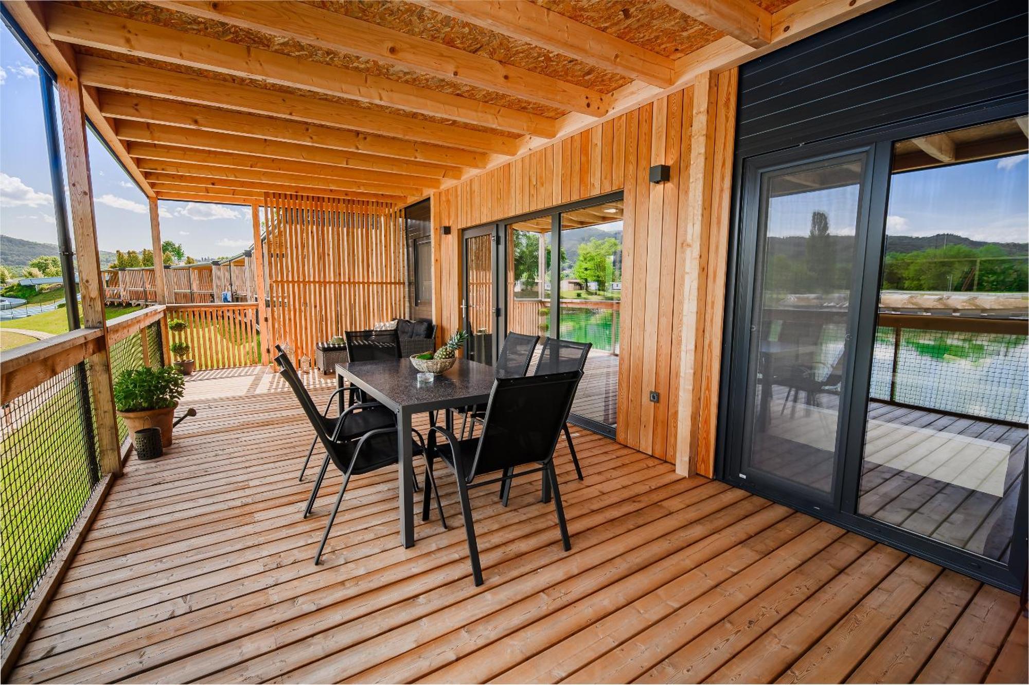 Deluxe Lake View Mobile Homes With Thermal Riviera Tickets 卡特兹奥布萨维 外观 照片