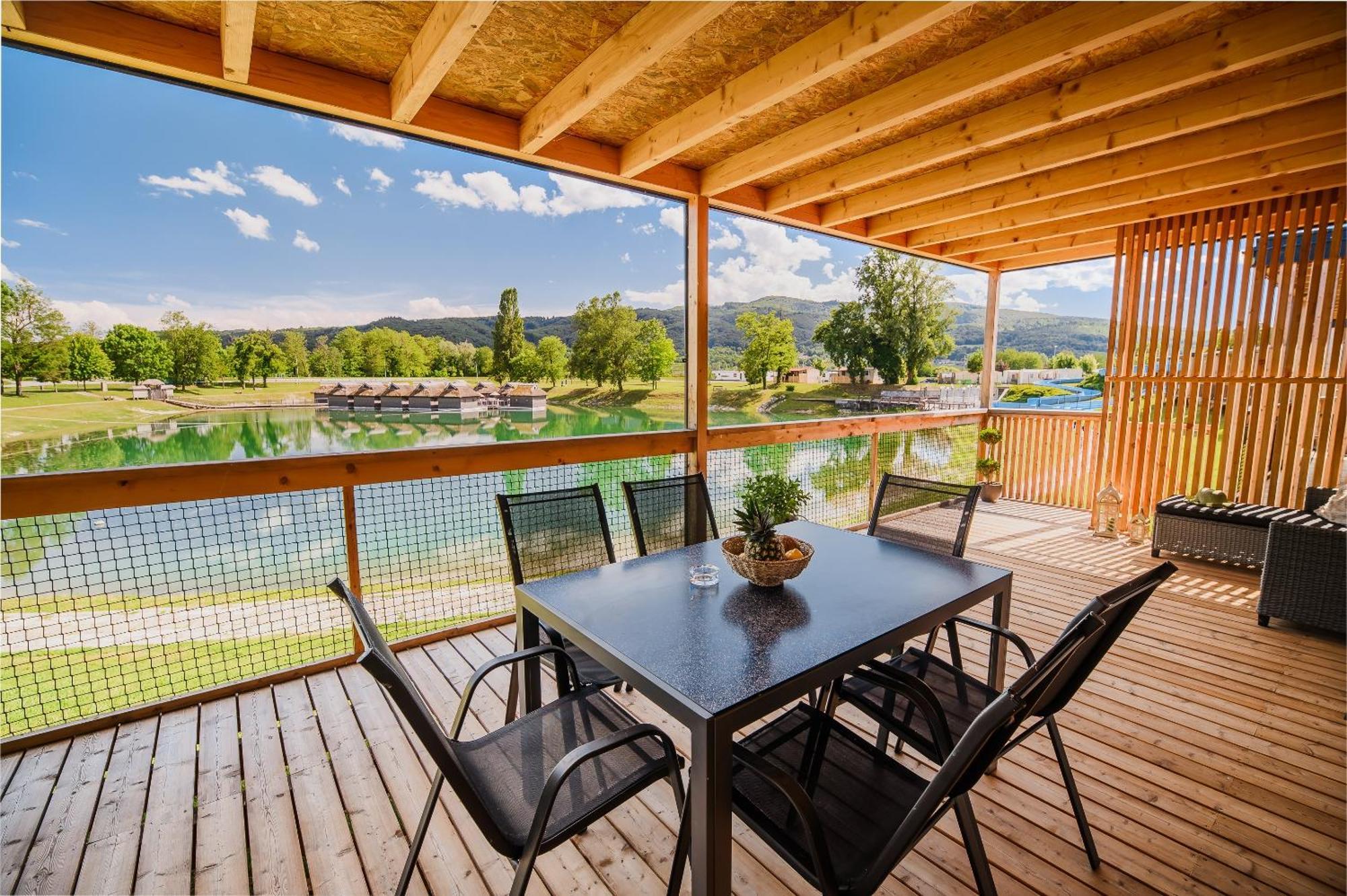 Deluxe Lake View Mobile Homes With Thermal Riviera Tickets 卡特兹奥布萨维 外观 照片